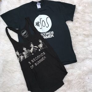 5SOS Band Tees